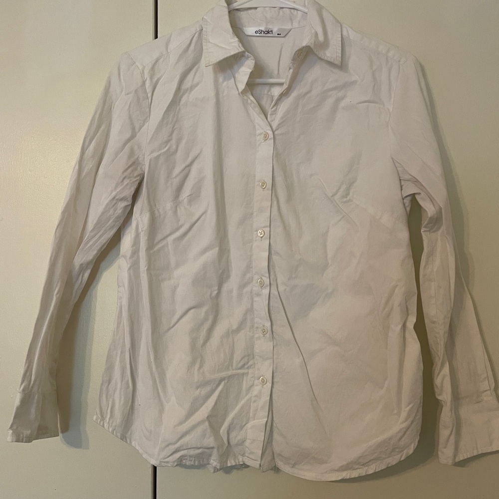 eShakti Women’s Professional Button Down Shirt (No Undershirt Needed!)